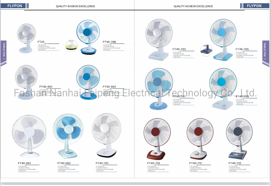 High Performance Plastic 16inch Table Electric Fan