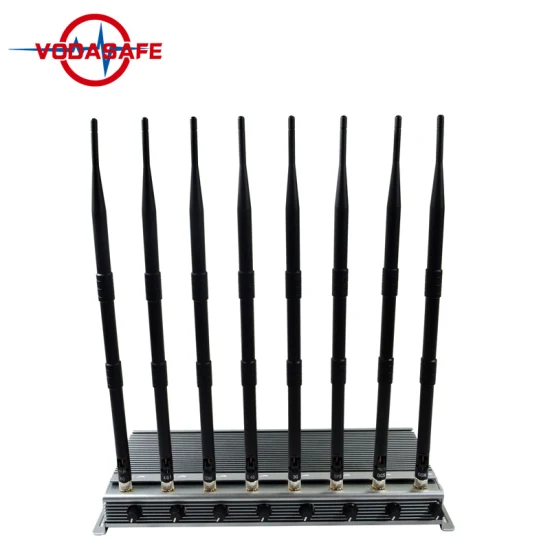 8 antennes 46W système de brouillage militaire haute puissance pour tous les brouilleurs de téléphone de qualité militaire WiFi2.4G / CDMA450MHz /GPS